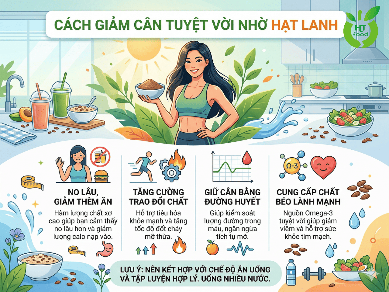 Cach giam can tuyet voi nho hat lanh