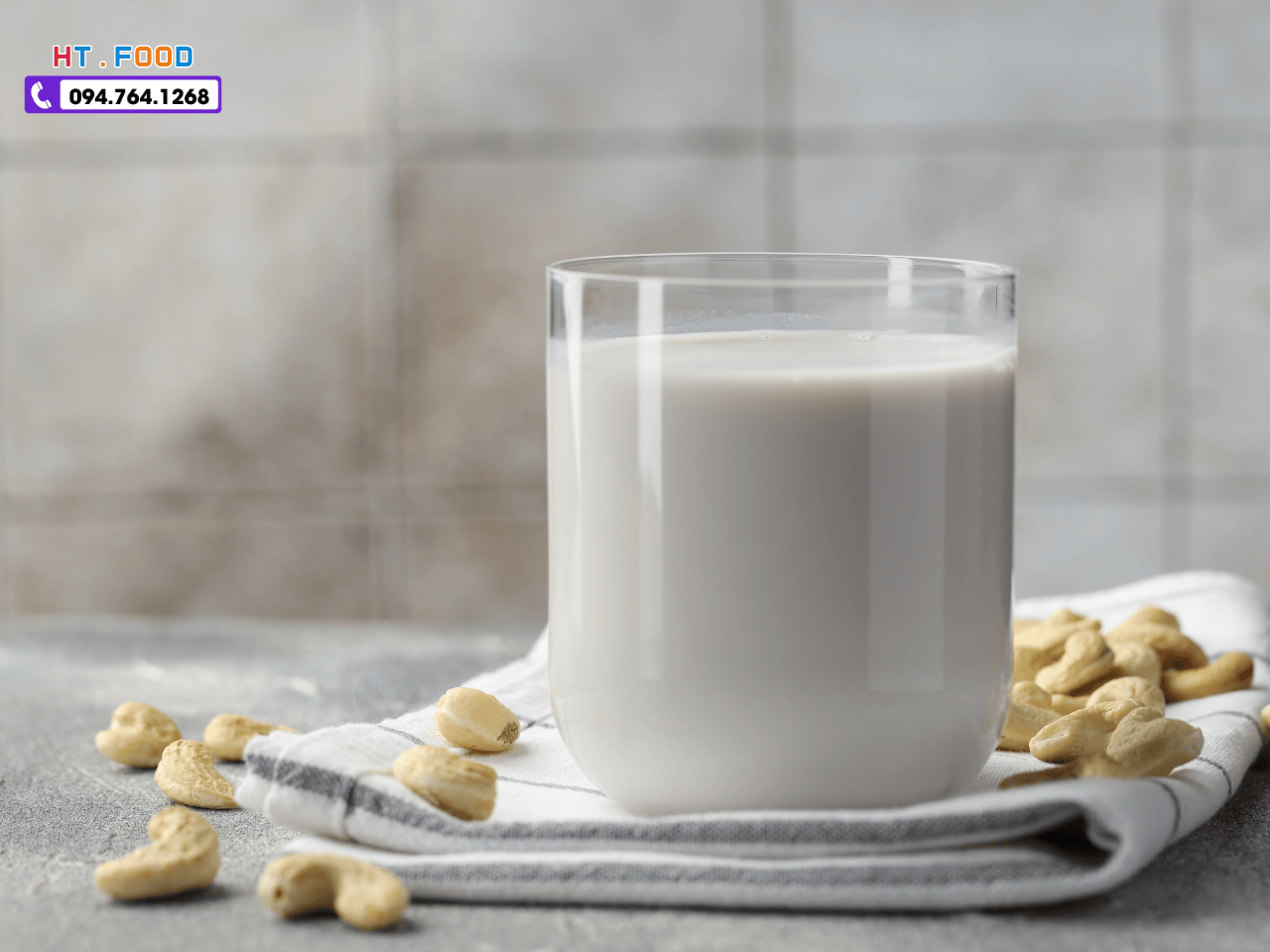 Cach lam sua hat dieu ngon