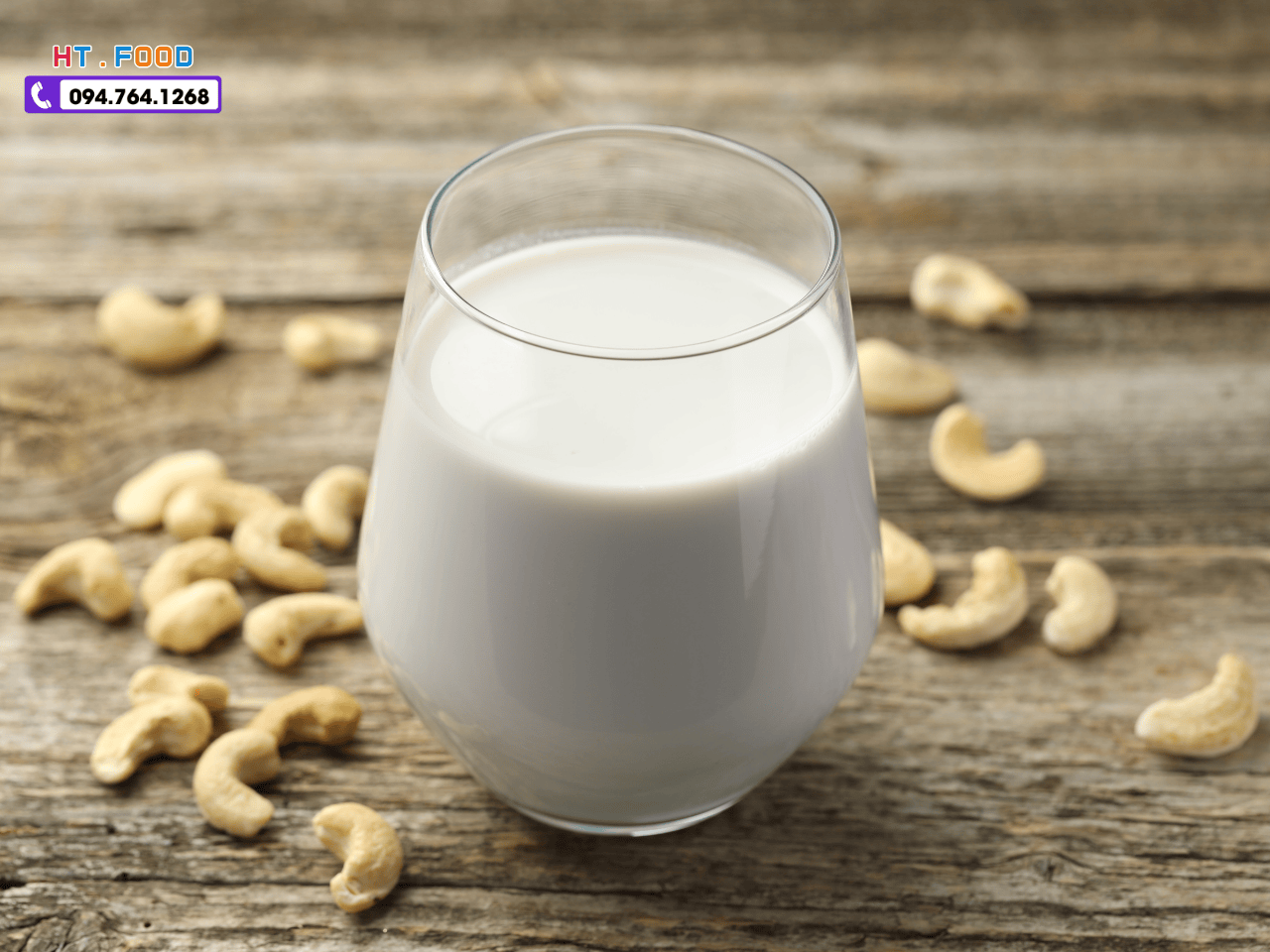 Cach lam sua hat dieu tai nha