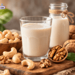 Cách làm sữa hạt điều với hạt óc chó sánh mịn, không chát tại nhà Cach lam sua hat dieu voi hat oc cho