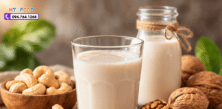 Cách làm sữa hạt điều với hạt óc chó sánh mịn, không chát tại nhà Cach lam sua hat dieu voi hat oc cho