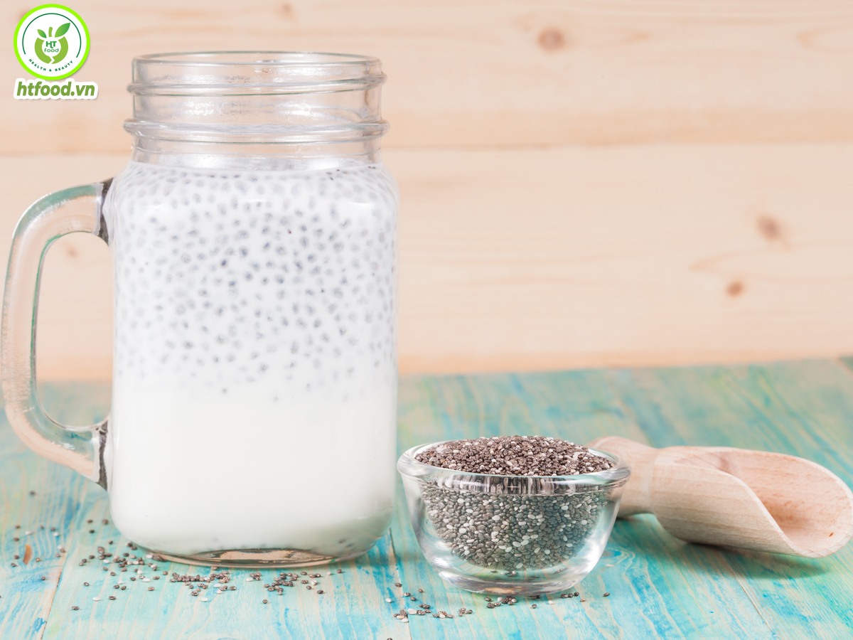 Uống sữa tươi không đường với hạt chia có giảm cân không?