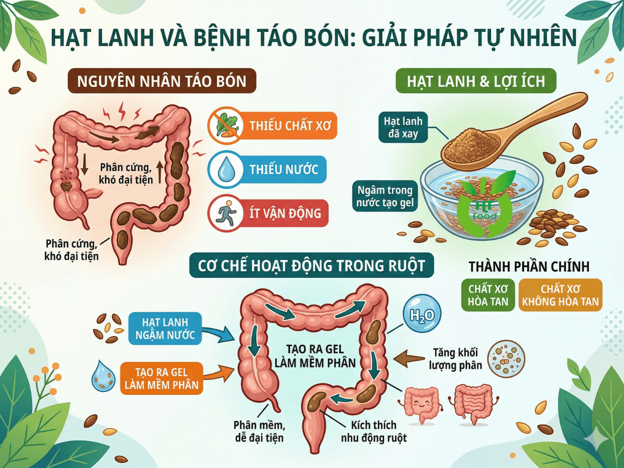 Hat lanh chua tri benh tao bon