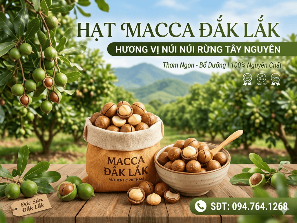 Hat macadamia su dung the nao