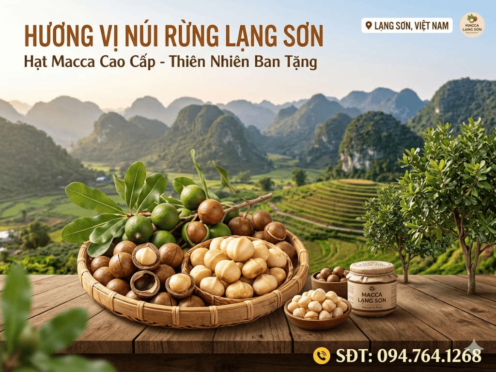 Mua hat macca tai Lang Son
