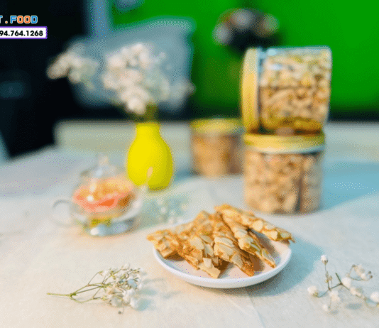 Bánh ngói hạnh nhân là gì? Món bánh giòn tan, thơm bùi banh ngoi hanh nhan ngon